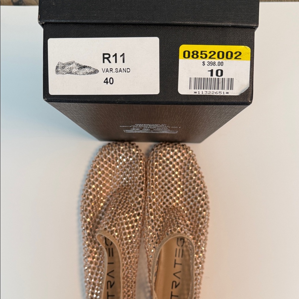 🔑 Strategia Rhinestone Shoes - Picture 5 of 5